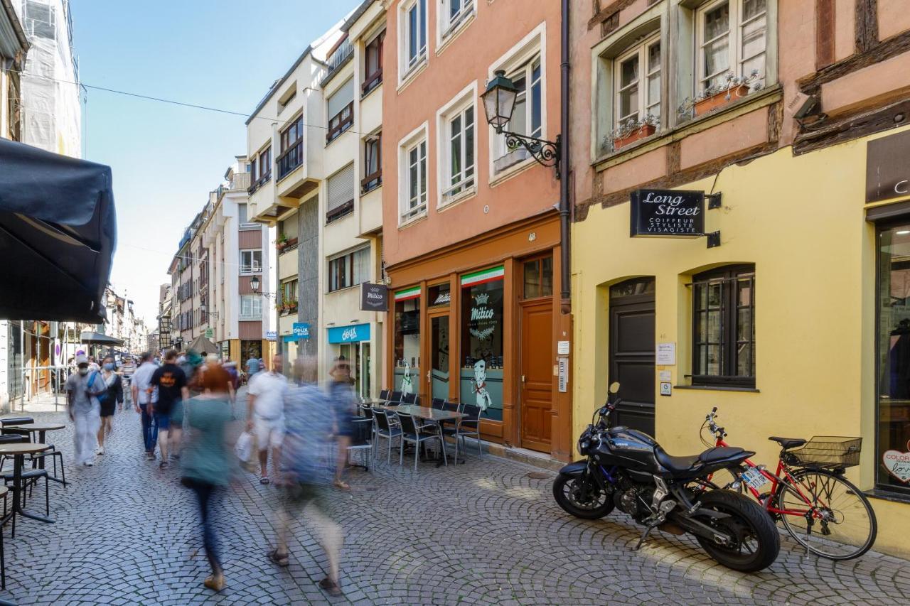 Ferienwohnung Studio Petite France Straßburg Exterior foto